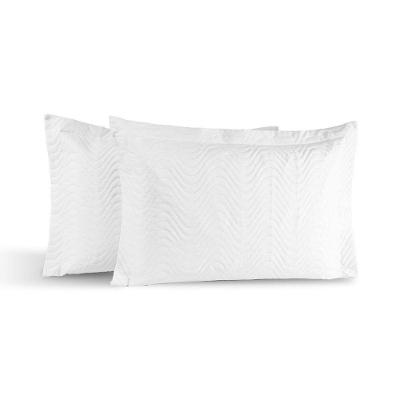 Kit 02 Portas Travesseiros Percal 200 Fios Algodão Gold 100% Algodão - Branco