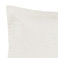 Kit 02 Portas Travesseiros Percal 180 Fios Silver 60% Algodão 40% Poliéster - Palha - 3