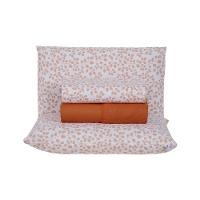 Jogo De Lençol 4 Peças Queen Percal 180 Fios Homme 60% Algodão 40% Poliéster - Lilith Laranja - 1