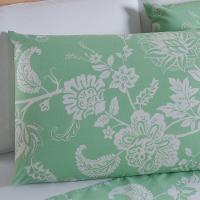 Jogo De Lençol 4 Peças Queen Percal 180 Fios Homme 60% Algodão 40% Poliéster - Jade Verde - 2