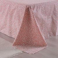 Jogo De Lençol 4 Peças Queen Percal 180 Fios Homme 60% Algodão 40% Poliéster - Gummy Pink - 3