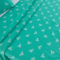 Jogo De Lençol 4 Peças King Percal 180 Fios Homme 60% Algodão 40% Poliéster - Liberty Azul Ocean - 6