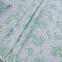 Jogo De Lençol 4 Peças King Percal 180 Fios Homme 60% Algodão 40% Poliéster - Jazzy Verde - 6