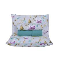 Jogo De Lençol 4 Peças Casal Percal 180 Fios Homme 60% Algodão 40% Poliéster - Vivace Cinza - 1