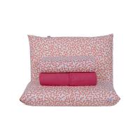 Jogo De Lençol 4 Peças King Percal 180 Fios Homme 60% Algodão 40% Poliéster - Gummy Pink - 1