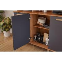 Kit De Cozinha Compacta Mila 6 Portas 1 Gaveta E 4 Nichos Cinamomo-off White - Mgm - 2