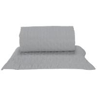 Kit Cobre Leito Milão Solteiro 2 Peças 100% Poliéster - Linho / Branco - 1