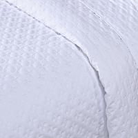 Kit Cobre Leito Milão Solteiro 2 Peças 100% Poliéster - Branco/branco - 4