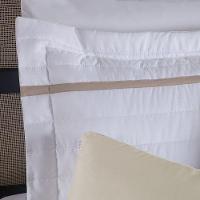 Kit Cobre Leito 4 Peças Solteiro Inove Percal 200 Fios 100% Poliéster - Nature Branco/cáqui - 8