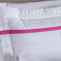 Kit Cobre Leito 4 Peças Solteiro Inove Percal 200 Fios 100% Poliéster - Love Branco/pink - 7