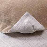 Kit Colcha 4 Peças Solteiro Jacquard Dual 60% Algodão 40% Poliéster - Bege - 3