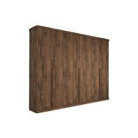 Guarda Roupa 6 Portas E 6 Gavetas Guarapari Cinamomo-off White - Panan - 7