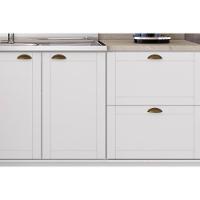 Cozinha Modulada Carraro Bella 6 Peças (2aéreos+2balcões+1ilha+1complemento) C6p56 Branco-carraro - 3