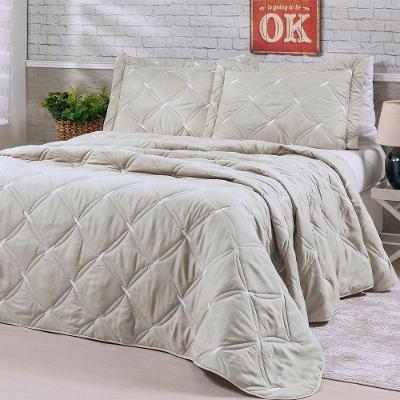 Kit Cobre Leito Unique King 3 Peças Hipercal 200 Fios 100% Poliéster - Avela