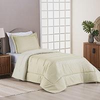 Kit Cobre Leito Ravena To Decorando Solteiro 2 Peças Micropercal 200 Fios Toque Acetinado 100% Poliéster - Avela - 2