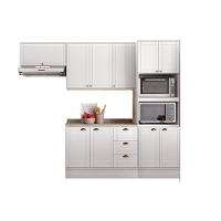 Cozinha Modulada Carraro Bella 4 Peças (2aéreos+1balcão+1paneleiro) C4p54 Branco-carraro - 2