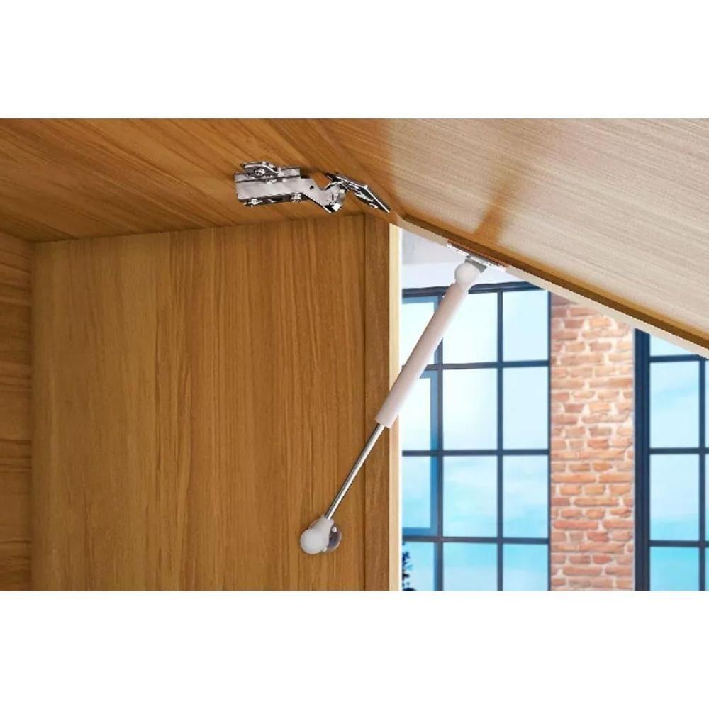 Cozinha Modulada Nesher Imperatriz 3 Peças (1aéreo+1balcão+1paneleiro) C6p43 Freijo-grafite-nesher - 10