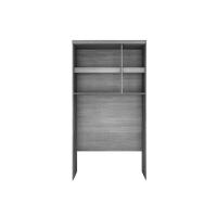 Armário Ponte Modulado Aéreo Solteiro Rizon-linea C- 3 Portas Neve - Novo Horizonte