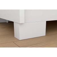 Multiuso Quarto Kit C- 8 Pés Pvc P- Balcão De Cozinha Branco - Henn - 3