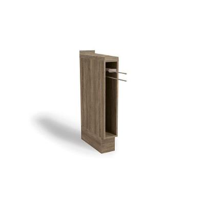 Cozinha Modulada Kappesberg Maxxi Nicho Toalheiro G740 C- Tampo 15cm Nogal-kappesberg