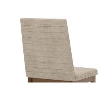 Cadeira Sala De Jantar Elena Kit 2 Un Nature-linho Creme - Henn - 6