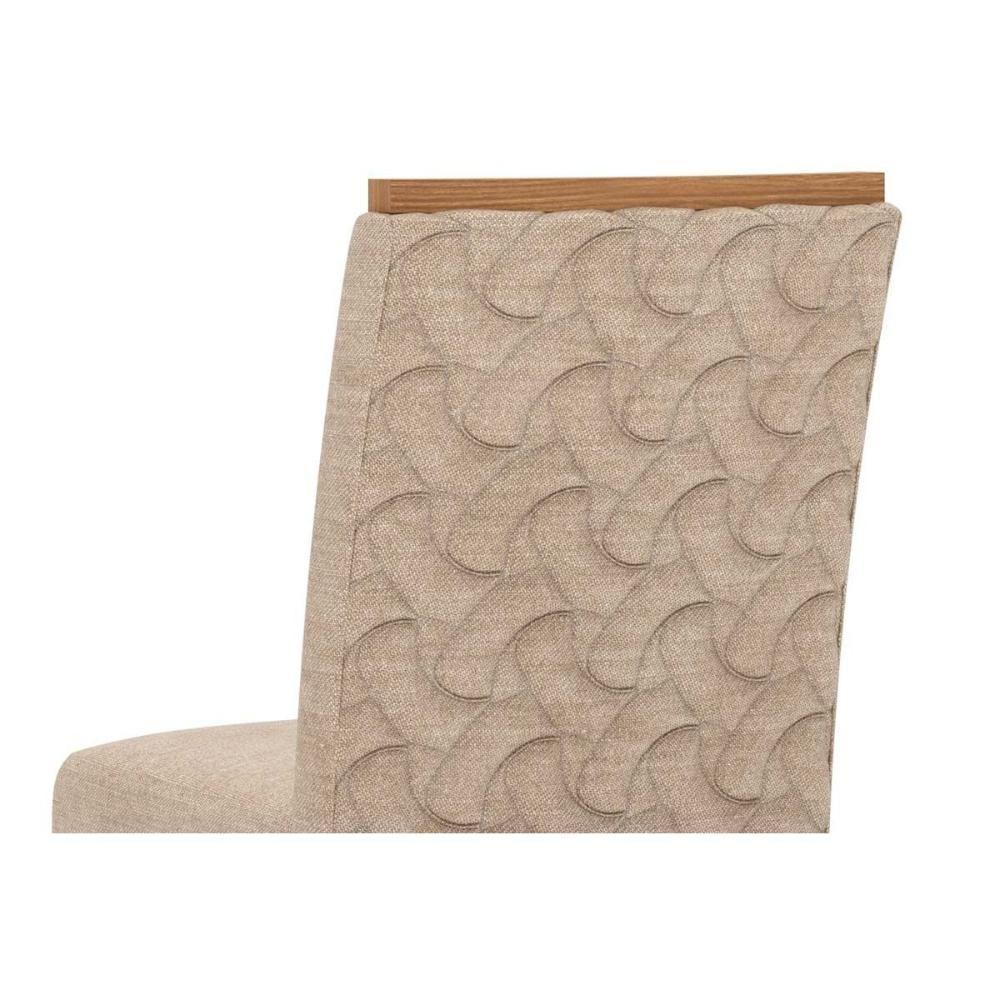 Kit 2 Cadeiras De Cozinha Esther 2 Un Nature-linho Marrom - Henn - 8