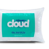 Travesseiro Cloud Percal 200 Fios 100% Poliéster Fibra Siliconada - Branco - 3