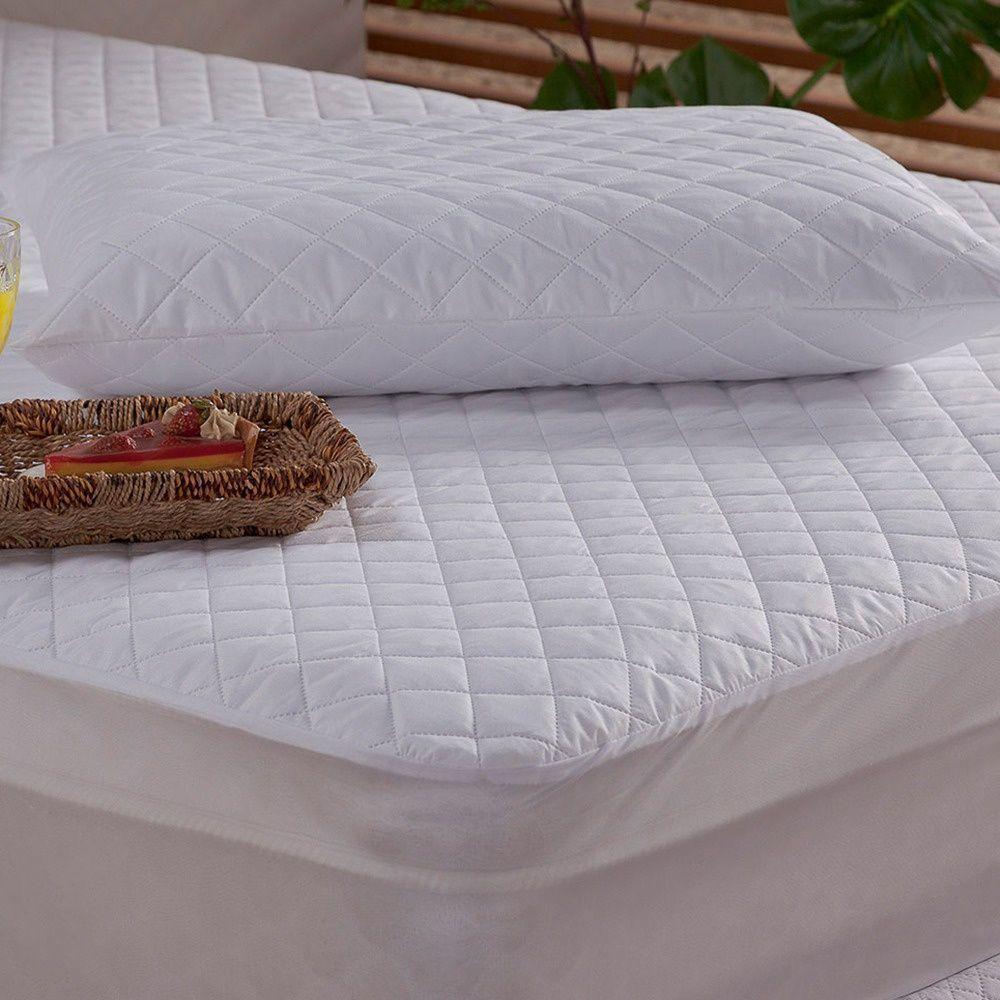 Protetor De Travesseiro Impermeável Veneza 100% Poliéster - Branco - 1