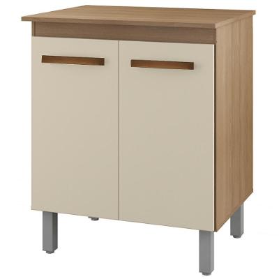 Balcao Multiuso 2 Portas 75 Cm Serena Savana Off White Mobbs Savana Off White