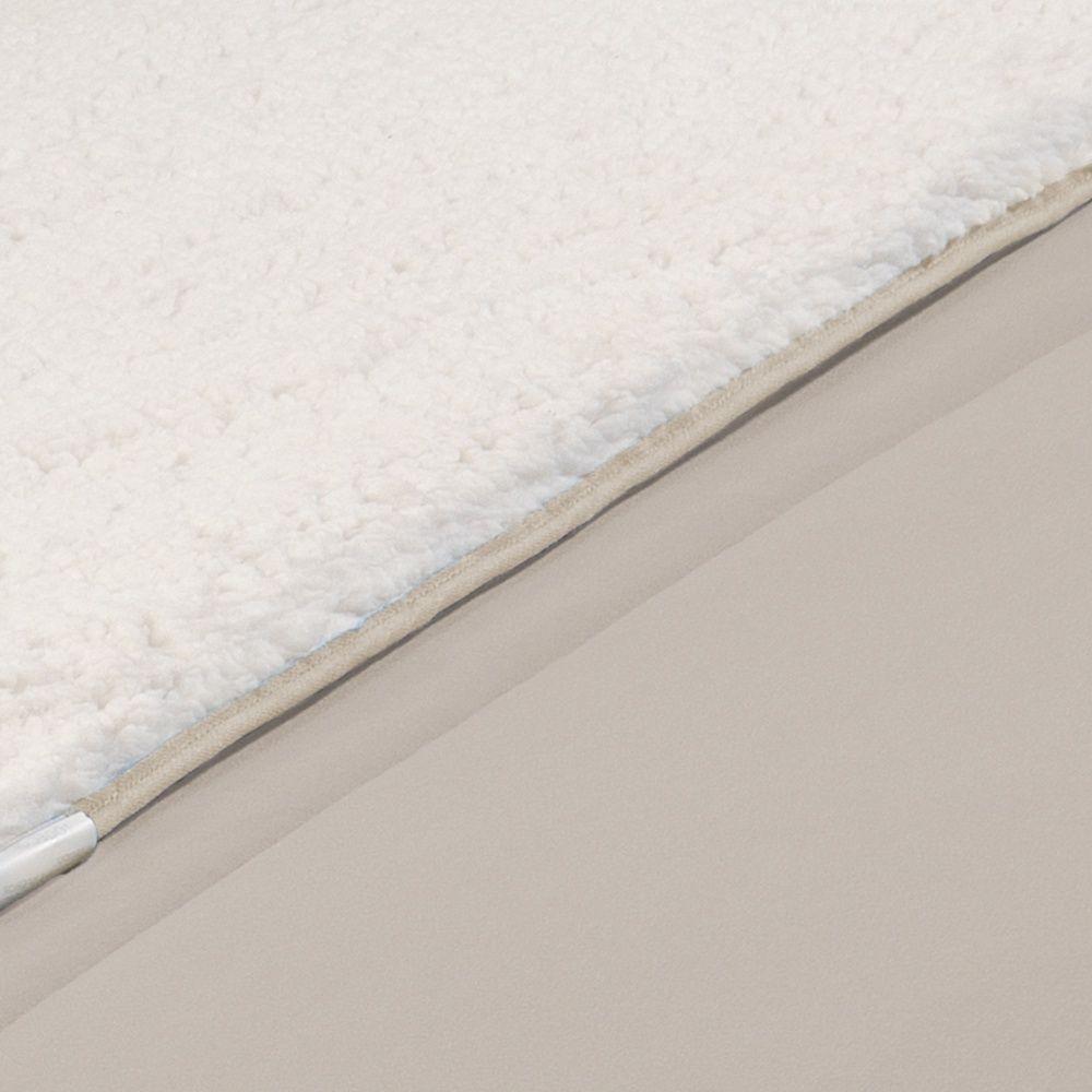 Coberdrom 1 Peça Queen Percal 200 Fios Com Sherpa Flupy 100% Poliéster - Avela - 3