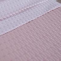 Cobre Leito 2 Peças Solteiro Percal 200 Fios Cristal 100% Poliéster - Rose - 3