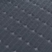 Cobre Leito 2 Peças Solteiro Percal 200 Fios Decor 100% Poliéster - Grafite - 5