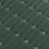 Cobre Leito 3 Peças Casal Percal 200 Fios Decor 100% Poliéster - Verde - 2