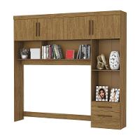Guarda-roupa Modulado 4 Portas 2 Gavetas Carioca Móveis Cinamomo - 1