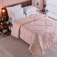 Edredom 1 Peça Queen Percal 200 Fios Unique 100% Poliéster - Rosê - 3