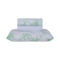 Jogo De Lençol 3 Peças Solteiro Percal 180 Fios Homme 60% Algodão 40% Poliéster - Jazzy Verde - 1