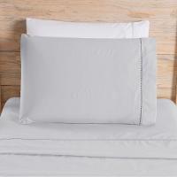 Jogo De Cama Premier Solteiro 03 Peças Hipercal 500 Fios 100% Poliéster - Cinza - 2