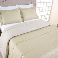 Kit Cobre Leito Ravena To Decorando Queen 3 Peças Micropercal 200 Fios Toque Acetinado 100% Poliéster - Avela - 2