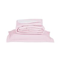 Kit Cobre Leito Premier Solteiro 2 Peças Hipercal 500 Fios 100% Poliéster - Rosa - 1