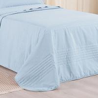 Kit Cobre Leito Premier Solteiro 2 Peças Hipercal 500 Fios 100% Poliéster - Azul - 3