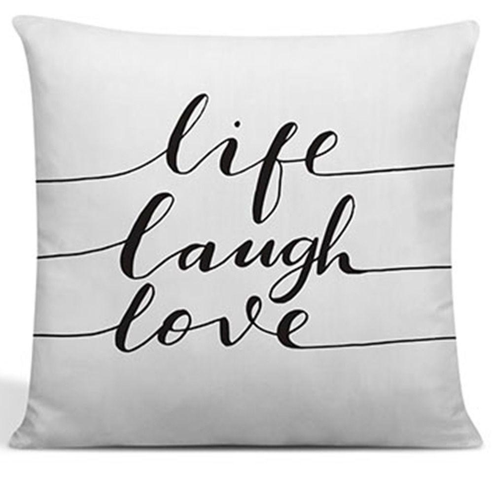 Kit 4 Capas Para Almofadas Decorativas Juma Oxford 100% Poliéster - Granilite Preto - 5