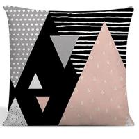 Kit 4 Capas Para Almofadas Decorativas Juma Oxford 100% Poliéster - Escandinava Rosa - 5