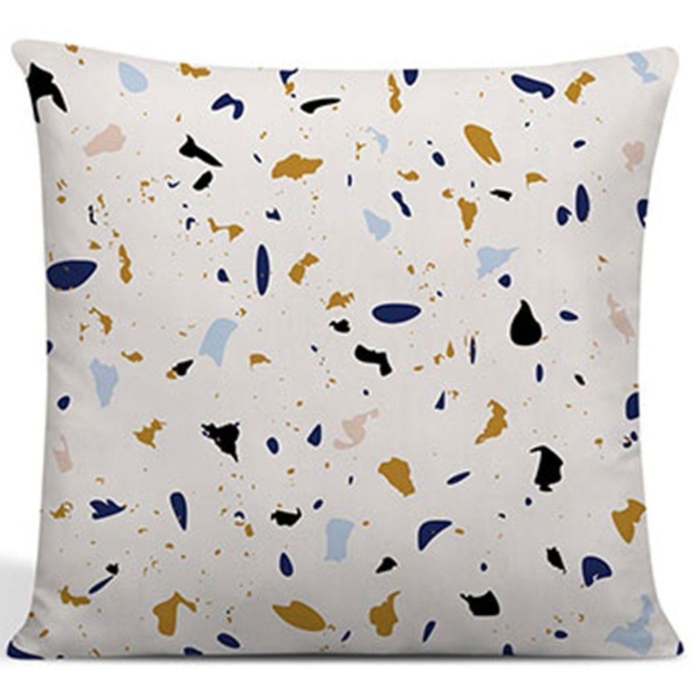 Kit 4 Capas Para Almofadas Decorativas Juma Oxford 100% Poliéster - Granilite Preto - 3