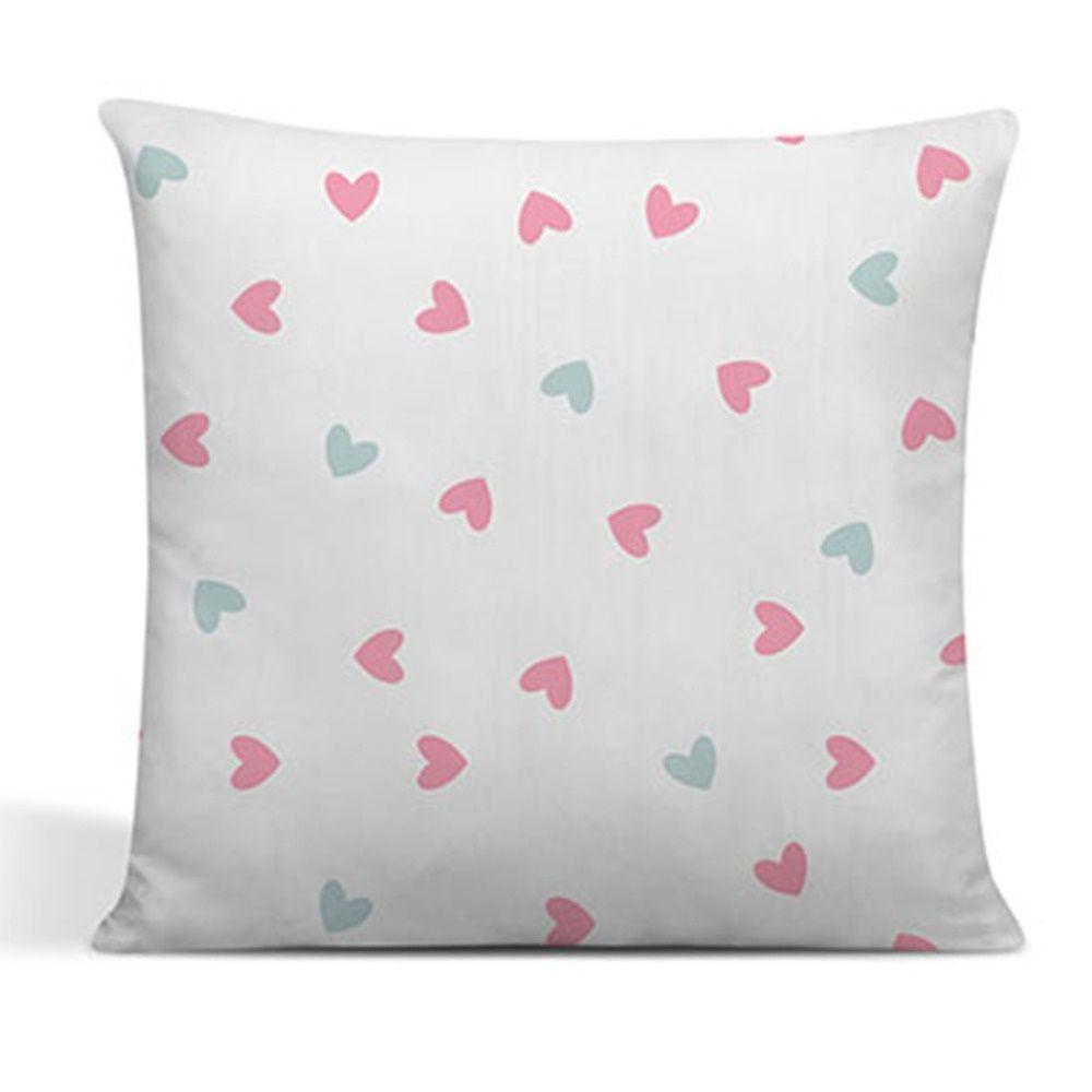 Kit 4 Capas Para Almofadas Decorativas Juma Oxford 100% Poliéster - Chevron Rosê - 2