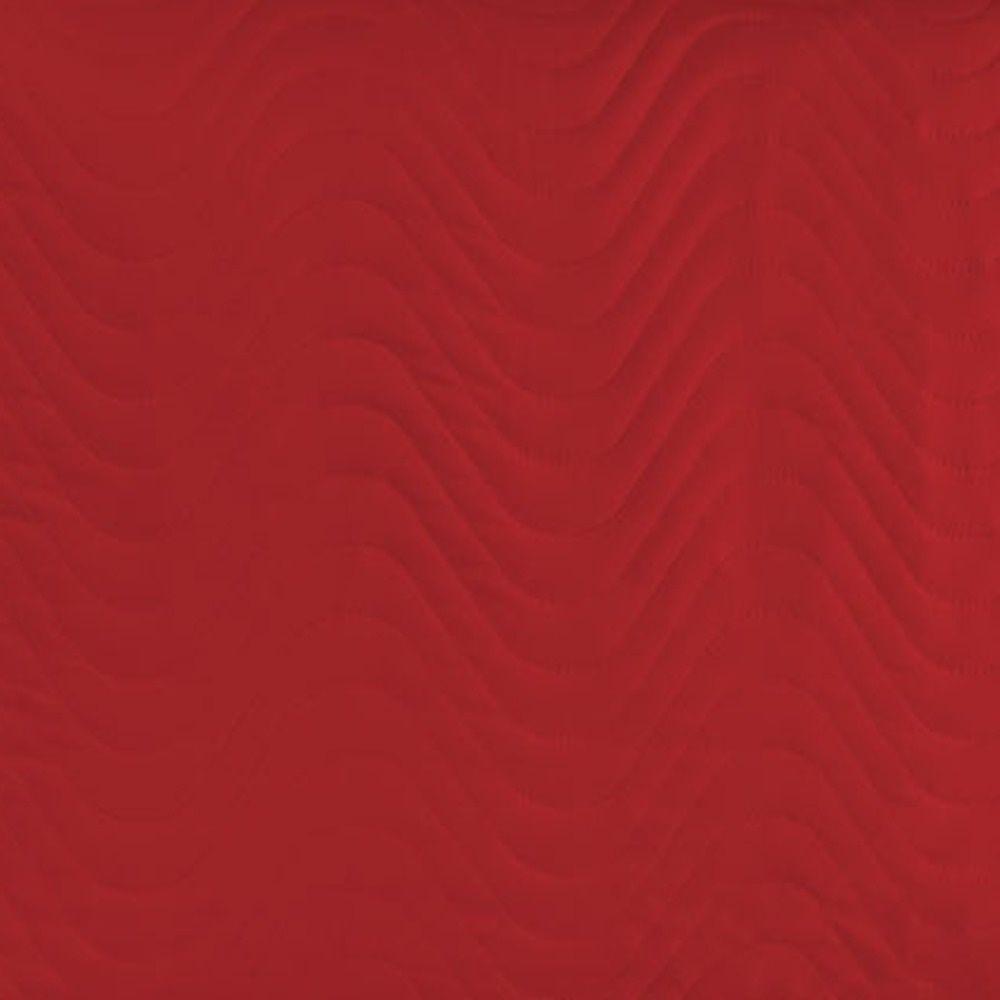 Kit 02 Portas Travesseiros Percal 180 Fios Silver 60% Algodão 40% Poliéster - Vermelho - 4