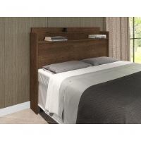 Cabeceira Box Casal Thayna Malbec 1,38 - Framar Móveis - 1