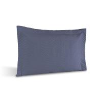 Porta Travesseiro Avulso Percal 180 Fios Silver 60% Algodão 40% Poliéster - Topázio - 1