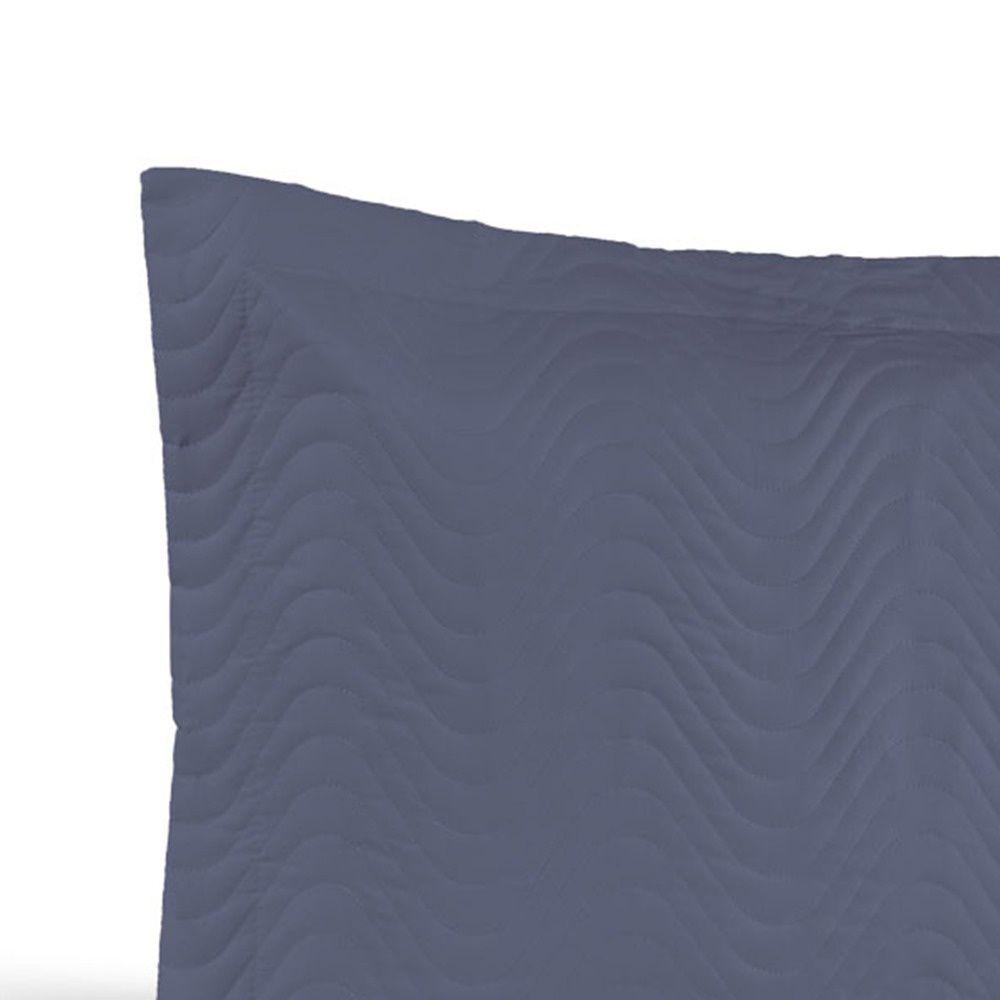 Porta Travesseiro Avulso Percal 180 Fios Silver 60% Algodão 40% Poliéster - Topázio - 2