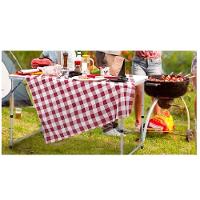 Mesa Dobravel Aluminio 2 Cadeiras Mesinha Praia Maleta Portatil Grande 90x60cm Altura Ajustavel Camping Praia Banquinhos - 5