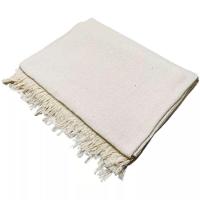 Manta Para Sofá 2 E 3 Lugares Super King Luxo Gigante 3,00x1,80 Cobertor Capa De Sofa E Cama Grande Branco Cru - 1